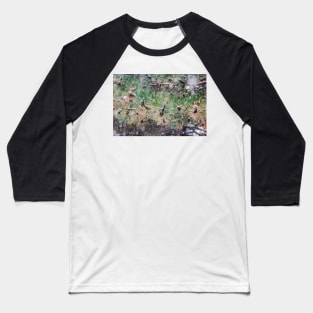 Snow and Pine Cones Baseball T-Shirt